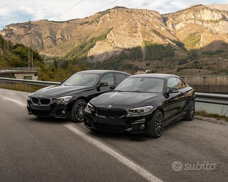 Usata BMW 228 Performance 245 CV (180 kW) 2015 Nero Coupé