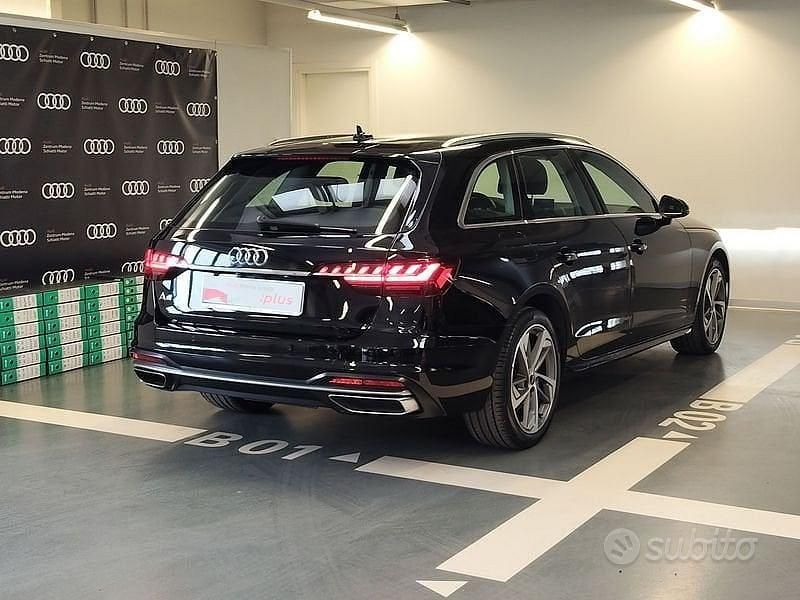 Usata Audi A4 Advanced Plus 204 CV (150 kW) 2022 Nero Station wagon