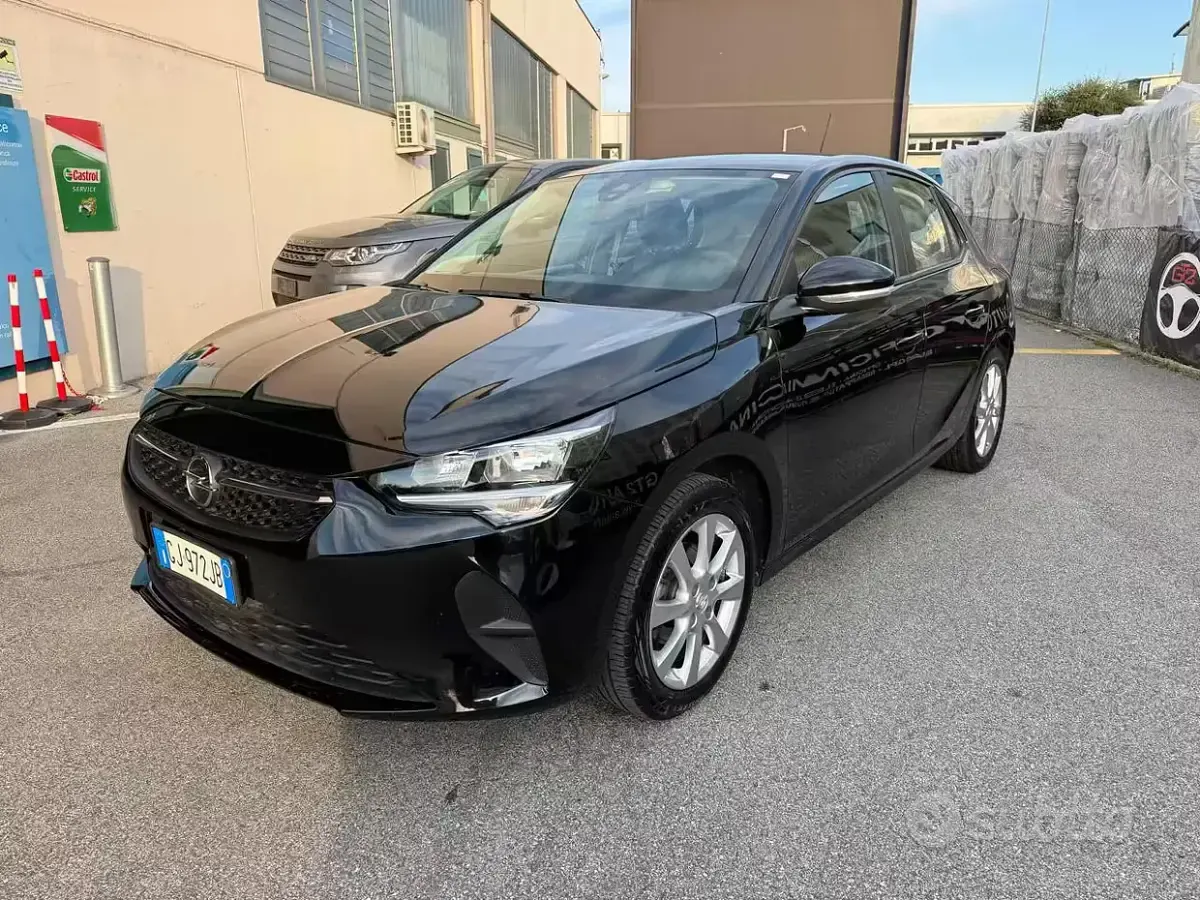 Usata Opel Corsa Edition 75 CV (55 kW) 2022 Nero Utilitaria