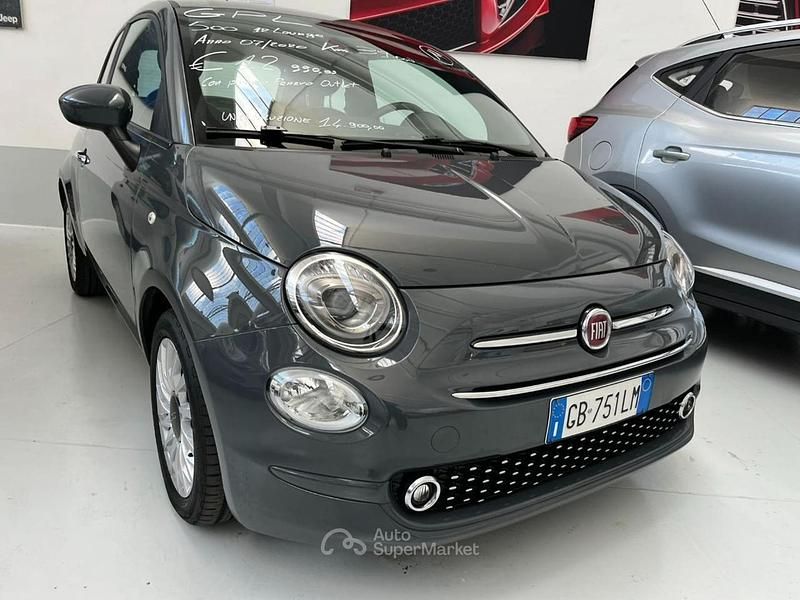 Usata Fiat 500 Lounge 69 CV (50 kW) 2020 Grigio Utilitaria