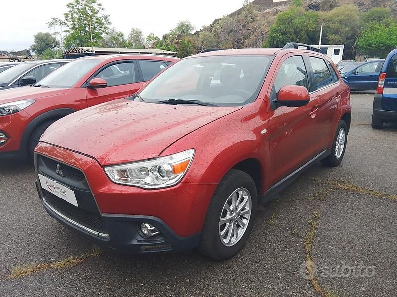 Usata Mitsubishi ASX 150 CV (110 kW) 2012 Rosso SUV