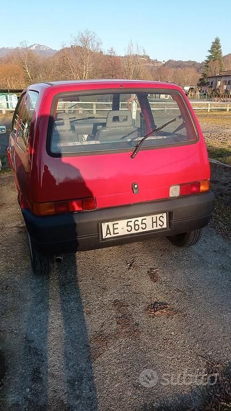 Usata Fiat Cinquecento S 39 CV (28 kW) 1995 Rosso Utilitaria
