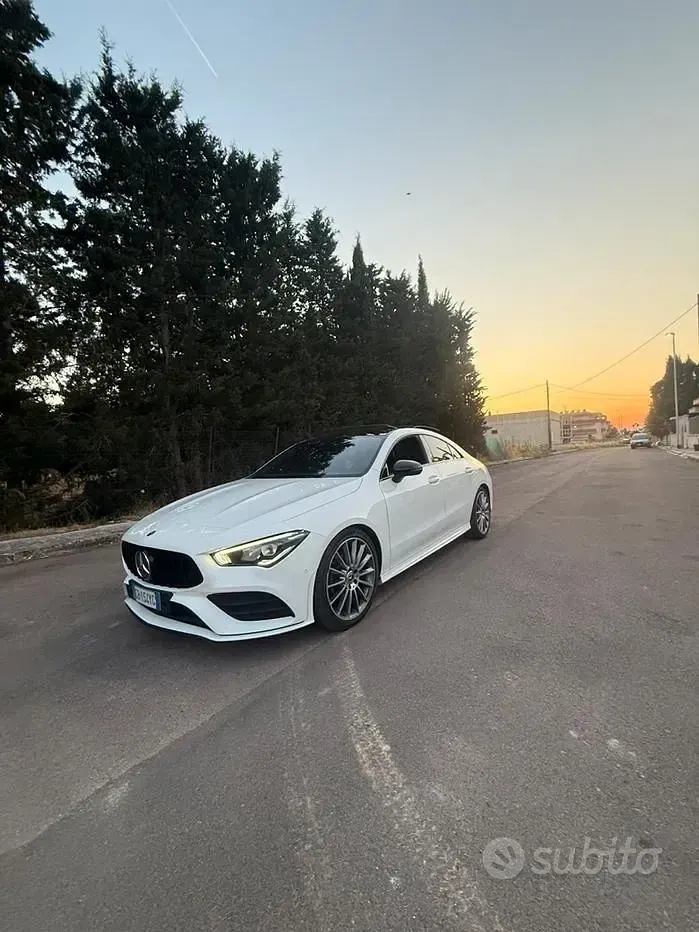 Usata Mercedes CLA180 Premium 116 CV (85 kW) 2020 Bianco Berlina