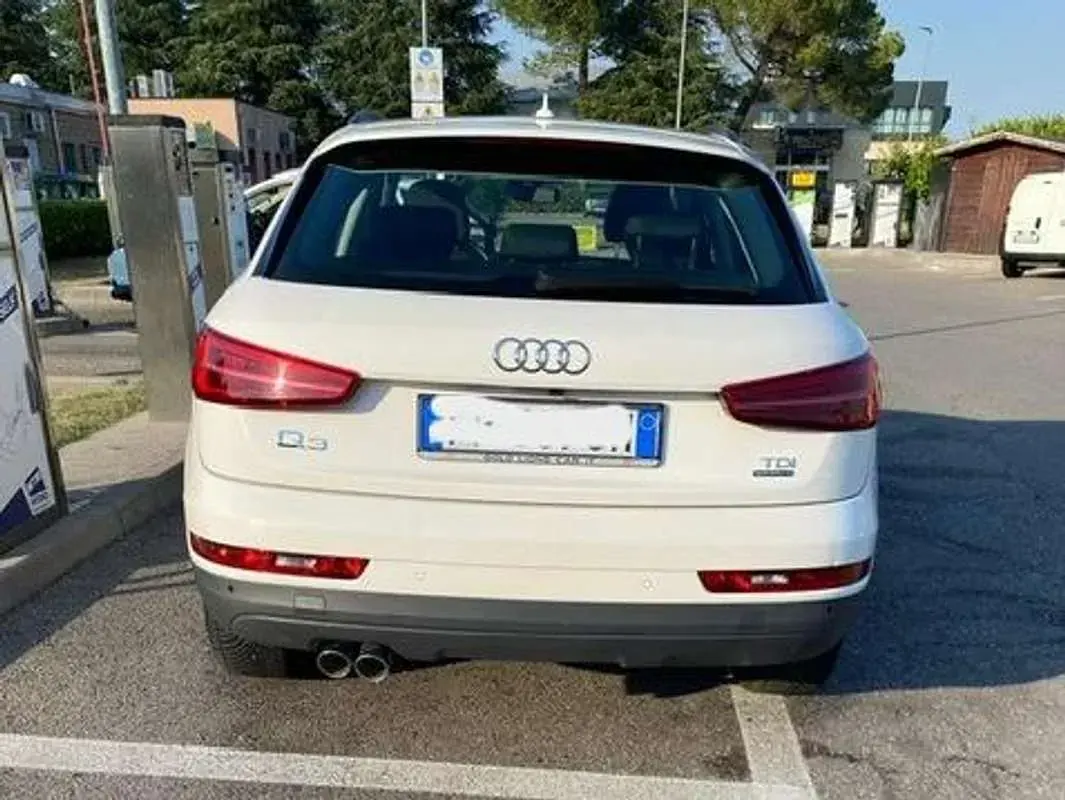 Usata Audi Q3 Ambiente 150 CV (110 kW) 2018 Bianco SUV