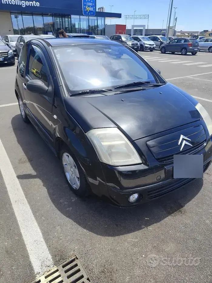 Usata Citroën C2 68 CV (50 kW) 2003 Nero Utilitaria