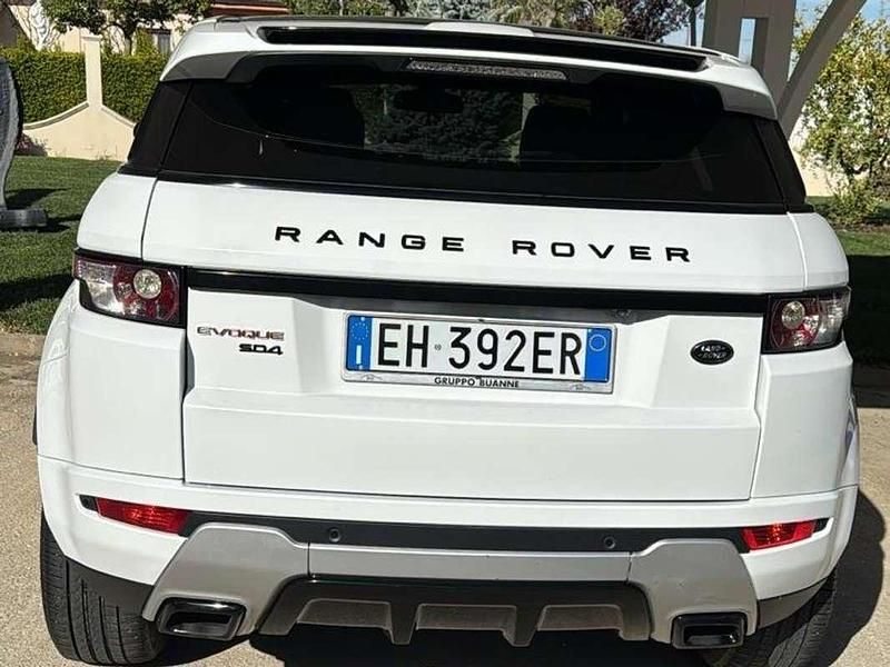 Usata Land Rover Range Rover evoque Dynamic 190 CV (139 kW) 2012 Bianco SUV