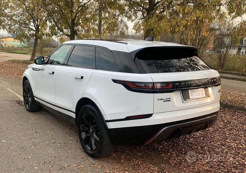 Usata Land Rover Range Rover Velar R-Dynamic 241 CV (177 kW) 2019 Bianco SUV