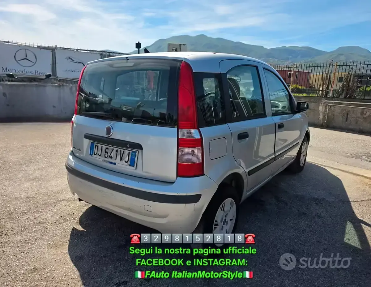 Usata Fiat Panda 60 CV (44 kW) 2008 Grigio Utilitaria