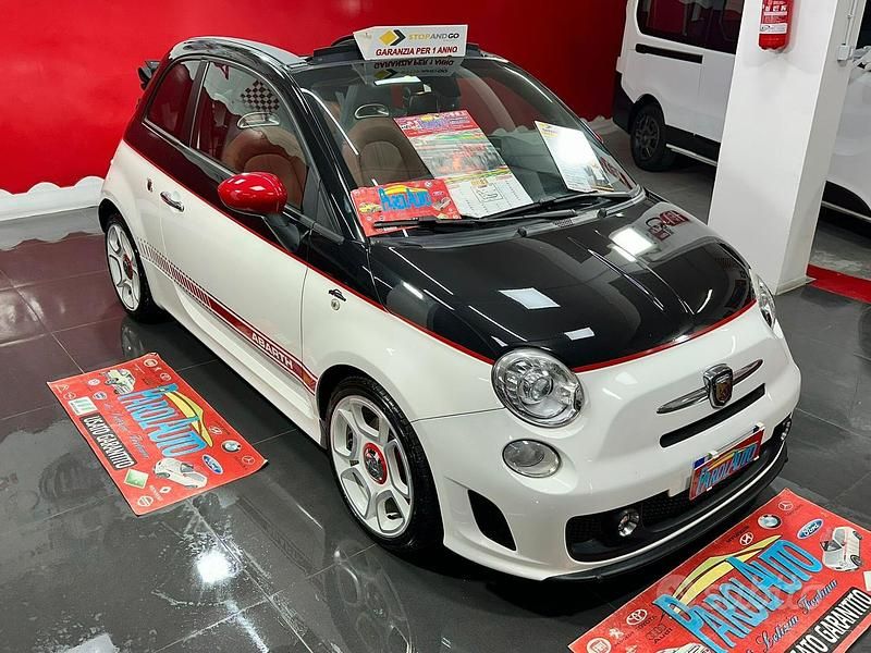 Usata Abarth 500C 140 CV (102 kW) 2011 Bianco Cabrio