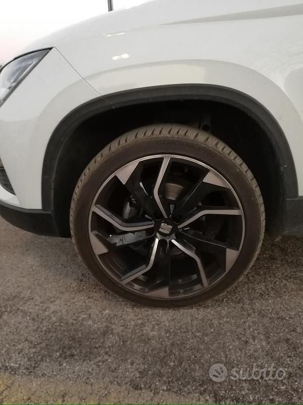 Usata Seat Ateca 116 CV (85 kW) 2019 Bianco SUV