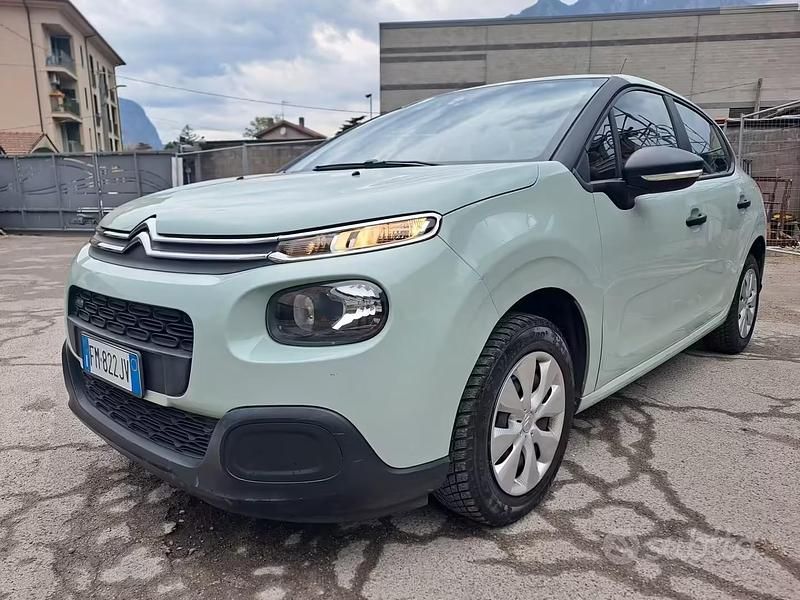 Usata Citroën C3 68 CV (50 kW) 2018 Blu Utilitaria