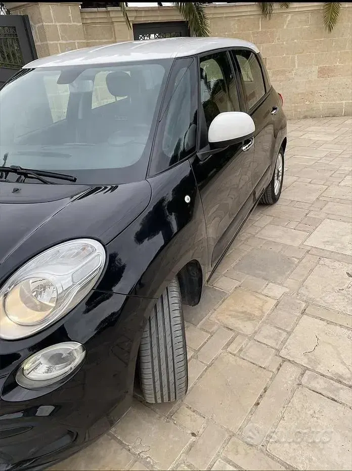 Usata Fiat 500L Pop Star 95 CV (69 kW) 2019 Nero Monovolume
