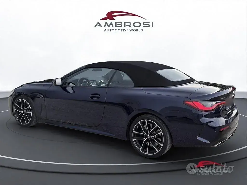Usata BMW M440 M Sport 374 CV (275 kW) 2021 Bluazzurro Cabrio