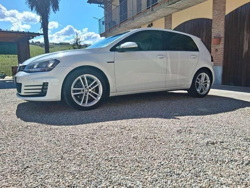 Brugt VW Golf VII GTD 184 HK (135 kW) 2016 Hvid Sedan
