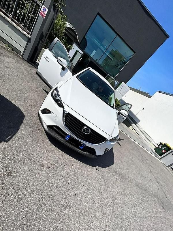 Usata Mazda CX-3 105 CV (77 kW) 2017 Bianco SUV