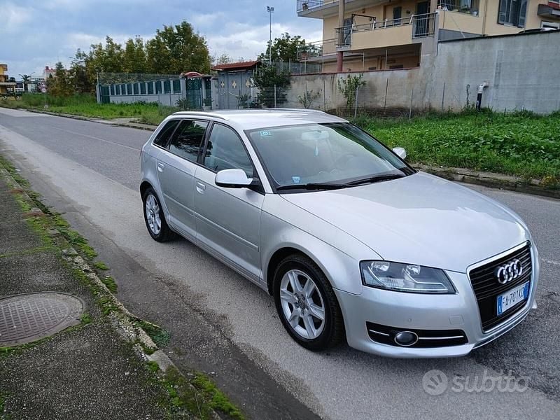 Usata Audi A3 Ambition 105 CV (77 kW) 2013 Nero Berlina