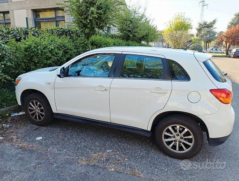 Usata Mitsubishi ASX 2014 Bianco SUV