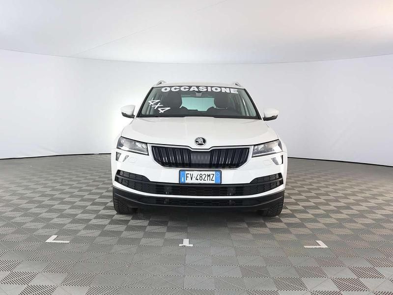 Usata Skoda Karoq Style 150 CV (110 kW) 2019 Bianco freddo SUV