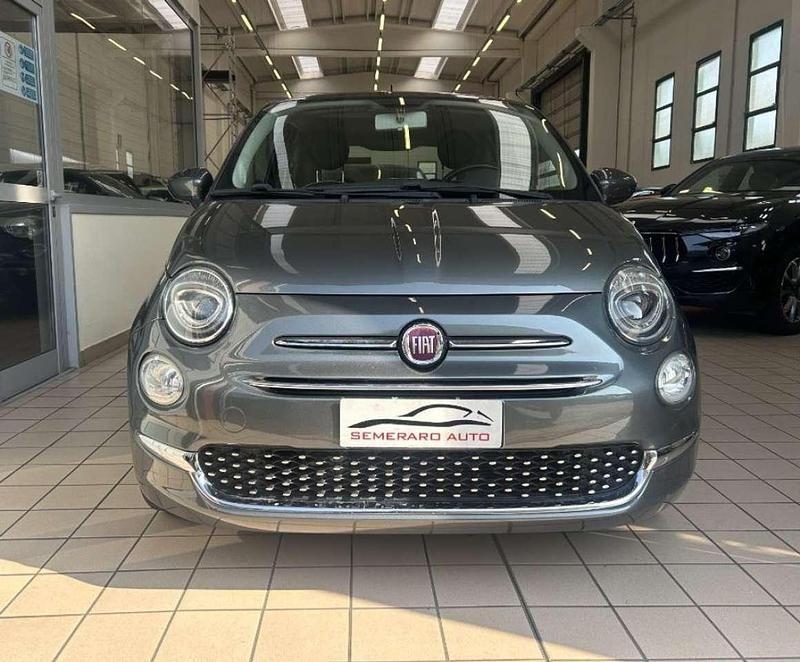 Usata Fiat 500 Lounge 69 CV (50 kW) 2017 Grigio scuro Utilitaria