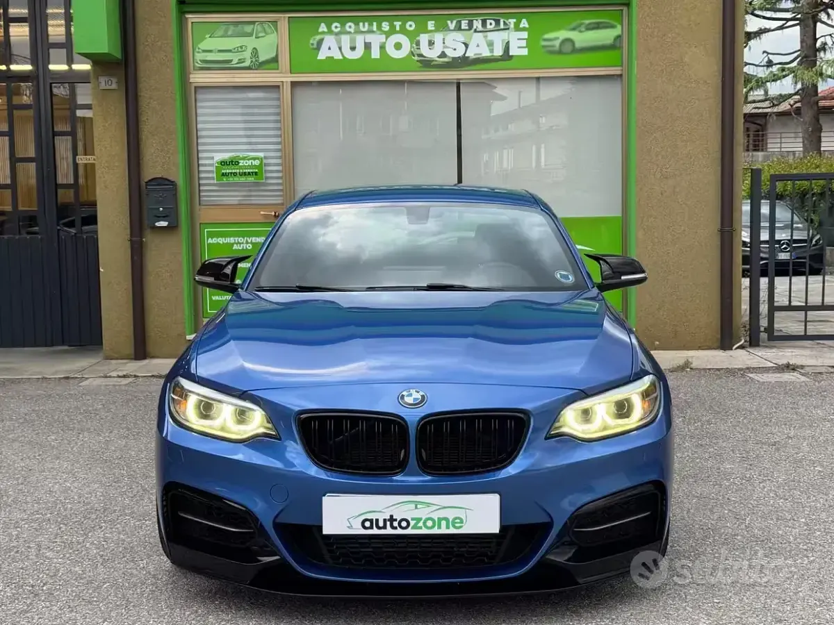 Usata BMW M235 Efficient Dynamics 326 CV (239 kW) 2015 Blu Coupé