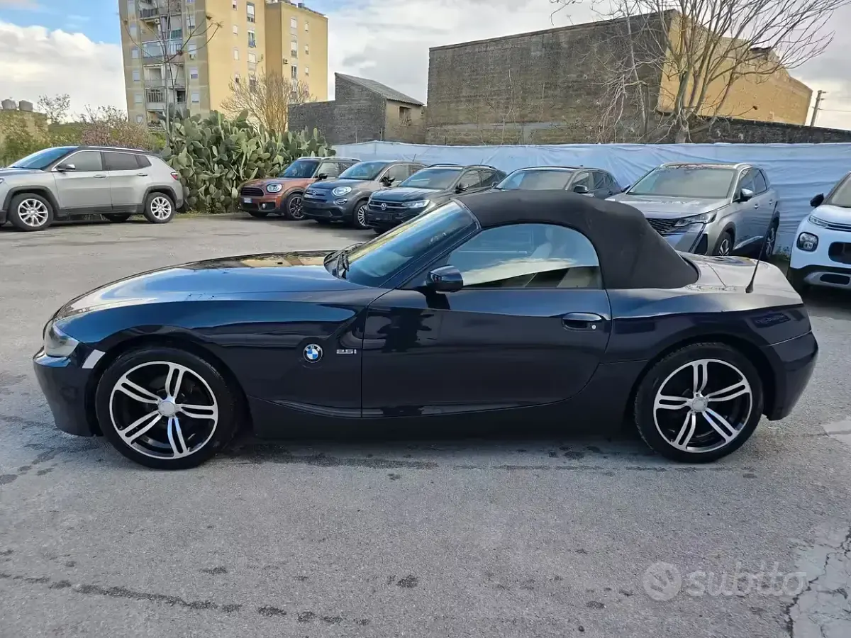 Usata BMW Z4 177 CV (130 kW) 2006 Blu Cabrio