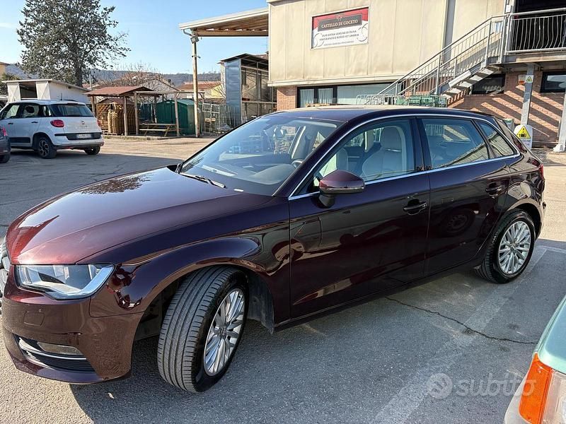 Usata Audi A3 2013 Rosso Berlina