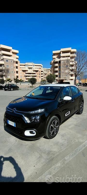 Usata Citroën C3 83 CV (61 kW) 2022 Nero Utilitaria