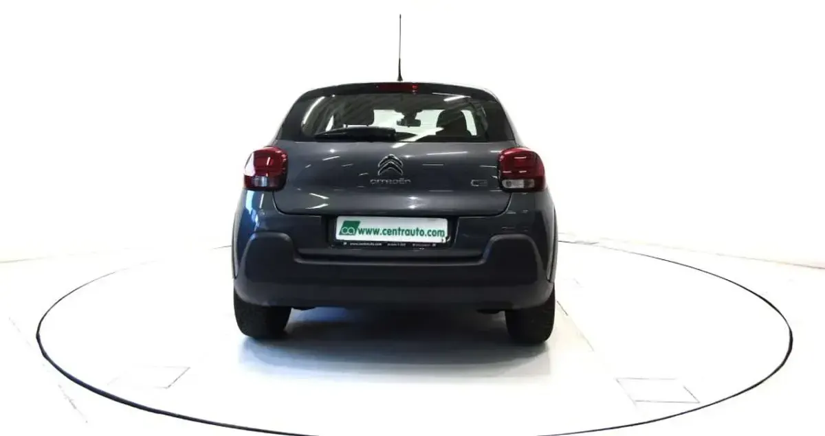 Usata Citroën C3 Feel 75 CV (55 kW) 2017 Grigio scuro Berlina
