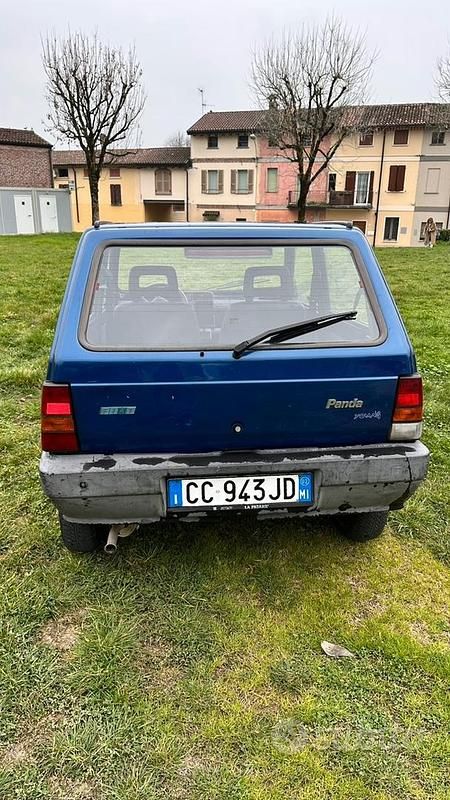 Usata Fiat Panda Young 2002 Blu Berlina
