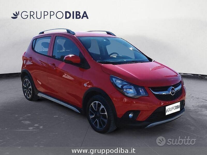 Usata Opel Karl Rocks 75 CV (55 kW) 2017 Rosso Utilitaria