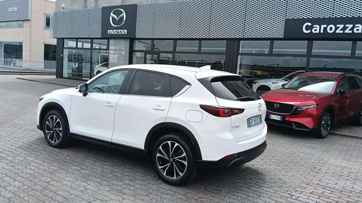 Usata Mazda CX-5 150 CV (110 kW) 2023 Bianco SUV