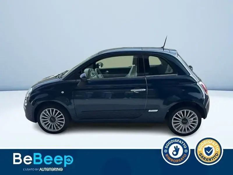 Usata Fiat 500 Lounge 95 CV (69 kW) 2016 Blu metallizzato Berlina