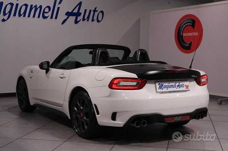Usata Abarth 124 Spider 170 CV (125 kW) 2017 Bianco Cabrio