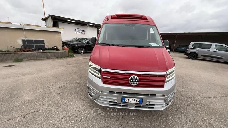 Usata VW e-Crafter 100 kW (136 CV) 2022 Rosso Furgone