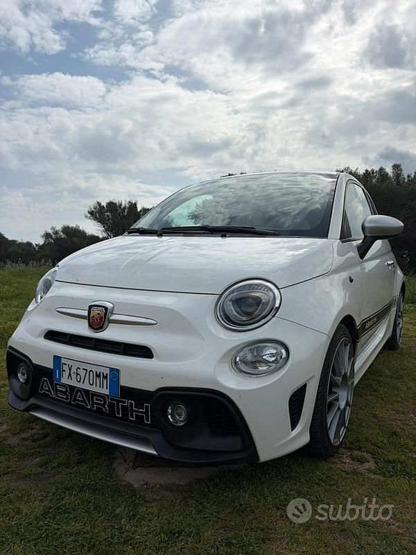 Usata Abarth 595 145 CV (106 kW) 2019 Bianco Berlina