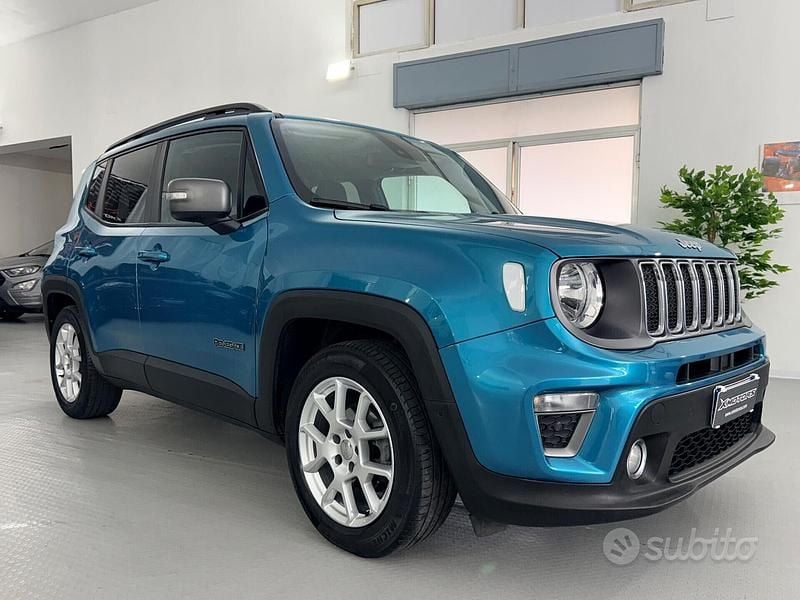 Usata Jeep Renegade Limited 130 CV (95 kW) 2021 Blu SUV