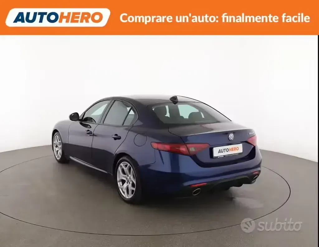 Käytetty Alfa Romeo Giulia Executive 160 HP (117 kW) 2020 Sininen Sedan