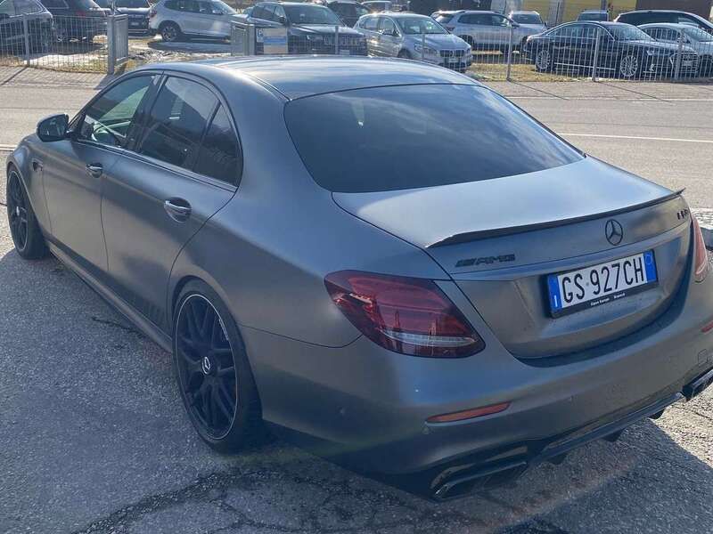 Usata Mercedes E63 AMG AMG 612 CV (450 kW) 2018 Grigio Berlina