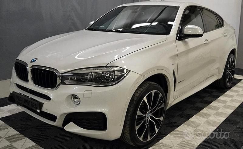 Usata BMW X6 M Sport 258 CV (189 kW) 2014 Bianco SUV