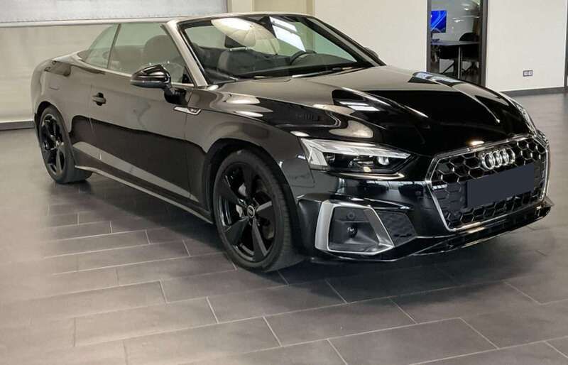 Usata Audi A5 Cabriolet S-Line 204 CV (150 kW) 2024 Nero Cabrio