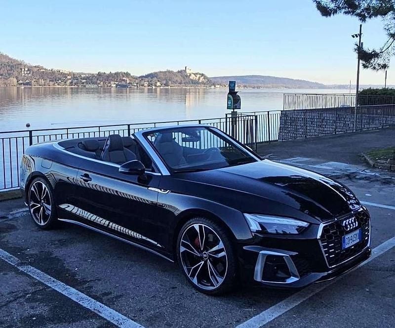 Usata Audi A5 Cabriolet S-Line 265 CV (194 kW) 2021 Nero Cabrio