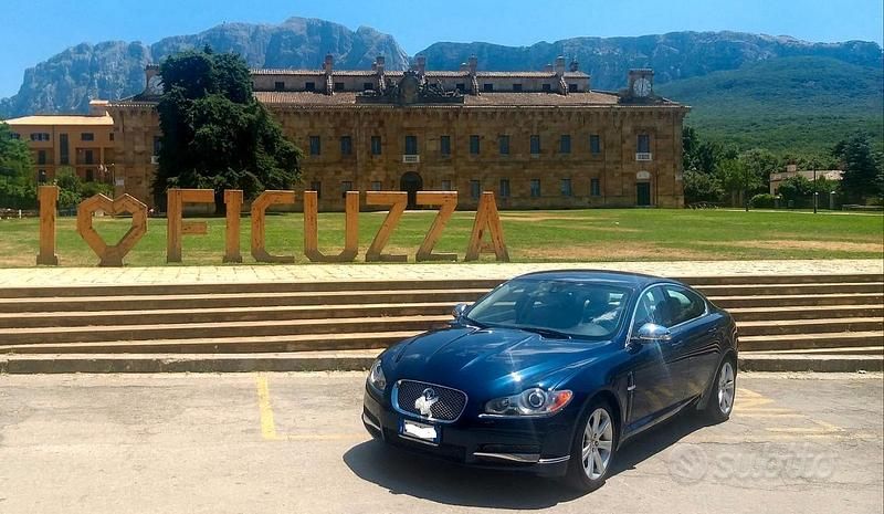 Usata Jaguar XF 207 CV (152 kW) 2008 Blu Berlina