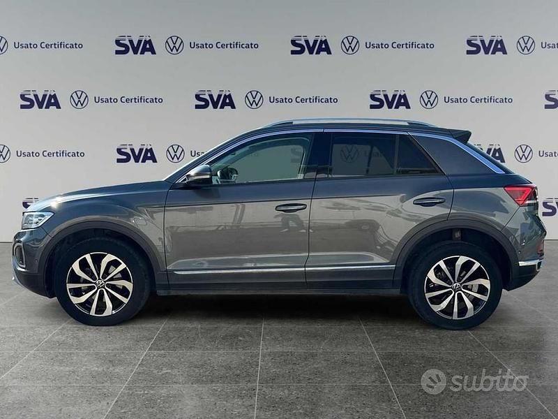 Usata VW T-Roc Style 110 CV (80 kW) 2022 Grigio SUV