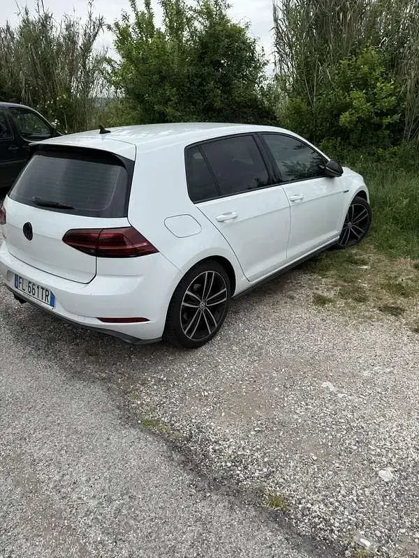 Usata VW Golf VII GTD 250 CV (183 kW) 2017 Bianco Berlina