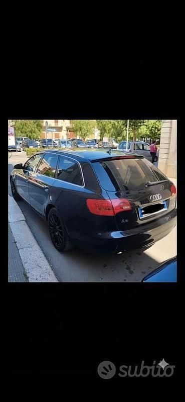 Usata Audi A6 233 CV (171 kW) 2008 Nero Station wagon