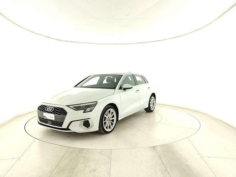 Bianco Usata 2021 Audi A3 Sportback e-tron Advanced Due volumi | 24.500 € (Ottimo prezzo) - Immagine 1/4