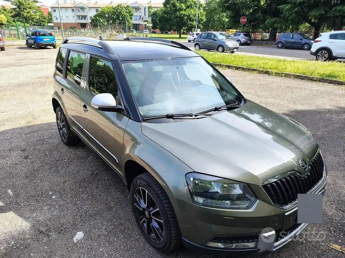 Usata Skoda Yeti Ambition 110 CV (80 kW) 2014 Verde SUV