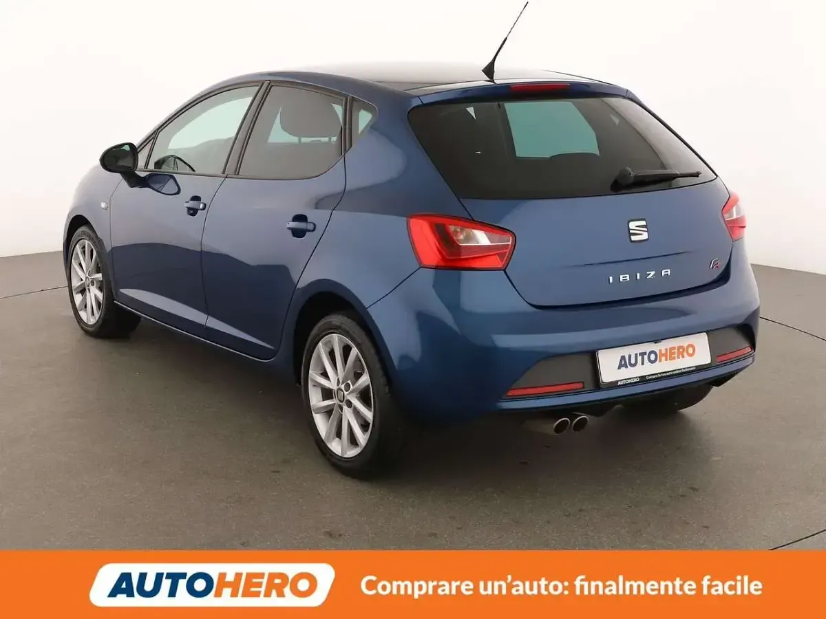 Usata Seat Ibiza FR 90 CV (66 kW) 2017 Blu/azzurro Utilitaria