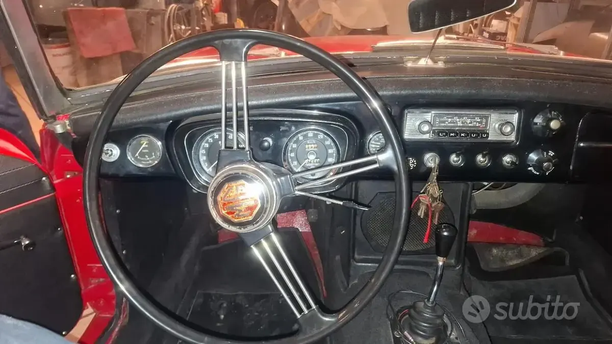 Usata MG B 1960 Rosso Cabrio