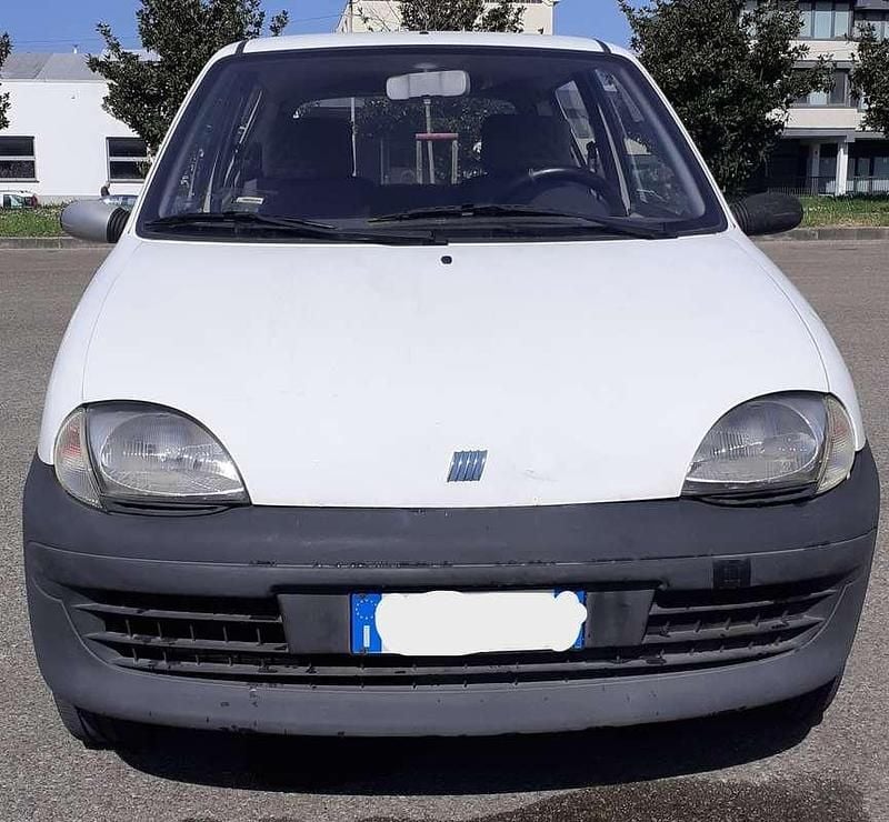 Usata Fiat Seicento 39 CV (28 kW) 1999 Bianco Utilitaria